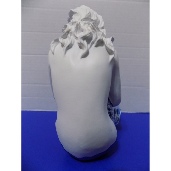 NEW Little Mermaid Sculpture Figurine Nautical Coastal Home Decor - Picture 5 of 6